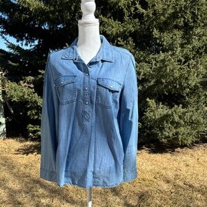 Tommy Hilfiger Light Blue Denim Shirt